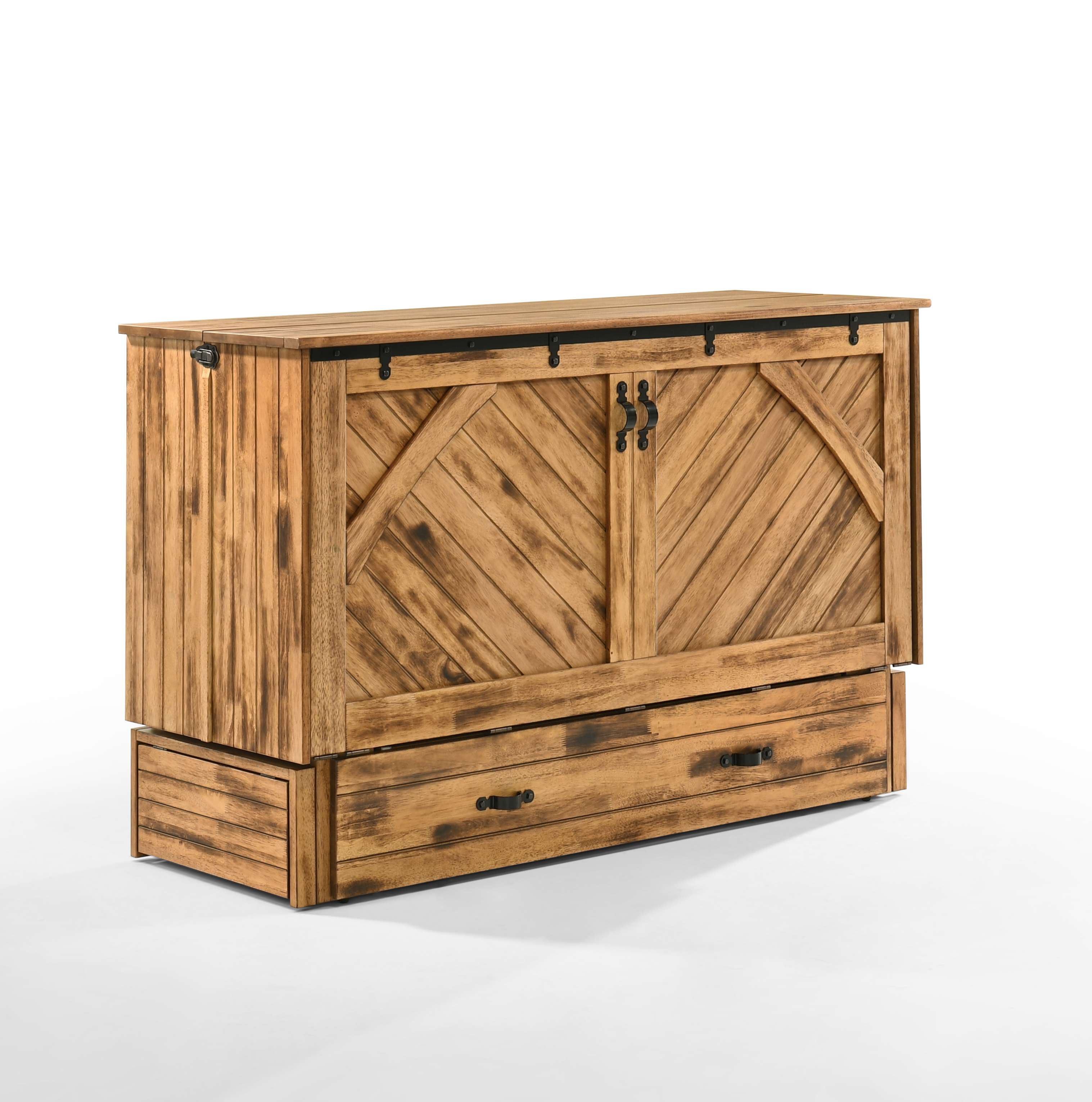 Ranchero Murphy Bed Cabinet - Bakar Finish