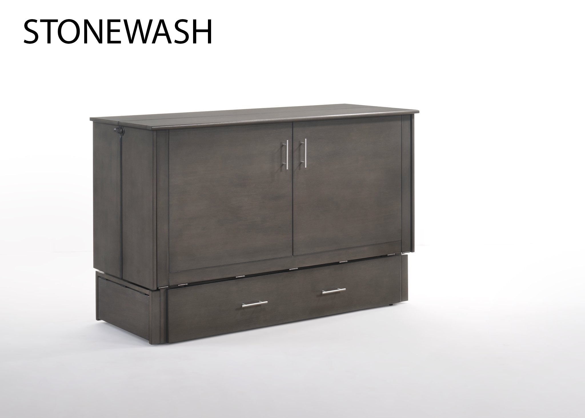 Sagebrush Murphy Bed Cabinet – A Custom-Built, Solid Wood Space-Saving Bed