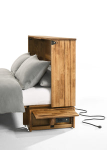 Ranchero Murphy Bed Cabinet - Bakar Finish