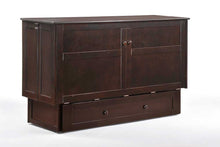 Load image into Gallery viewer, Clover - Murphy Bed Cabinet - Cherry, Chocolate &amp; White