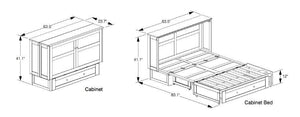 Clover - Murphy Bed Cabinet