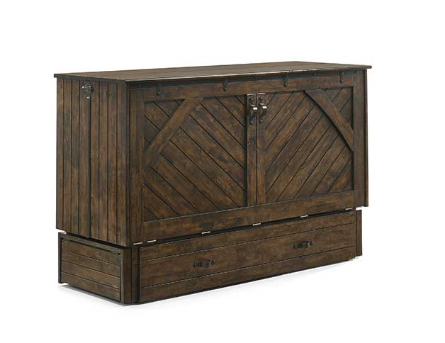 Ranchero Murphy Bed Cabinet – Custom-Built, Vintage Elegance